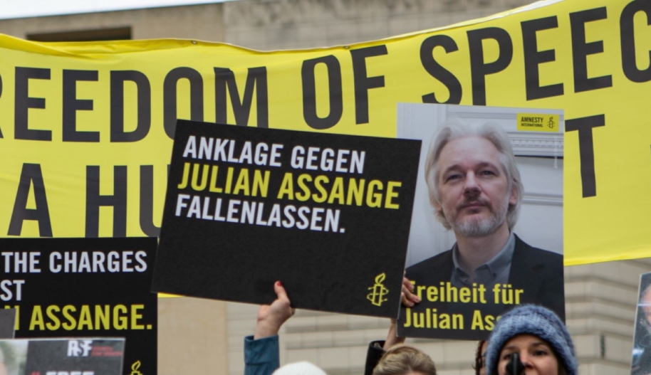 Julian Assange released ©Amnesty International